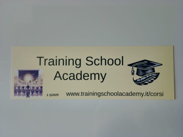 Segnalibro 1 @2025 - Training School Academy - marzo 2025 - immagine 2