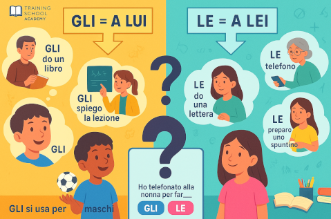 Quiz Interattivo sui Pronomi GLI e LE per Bambini di Quarta Elementare | Training School Academy