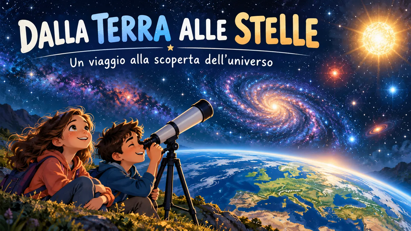 Dalla Terra alle stelle: astronomia per bambini