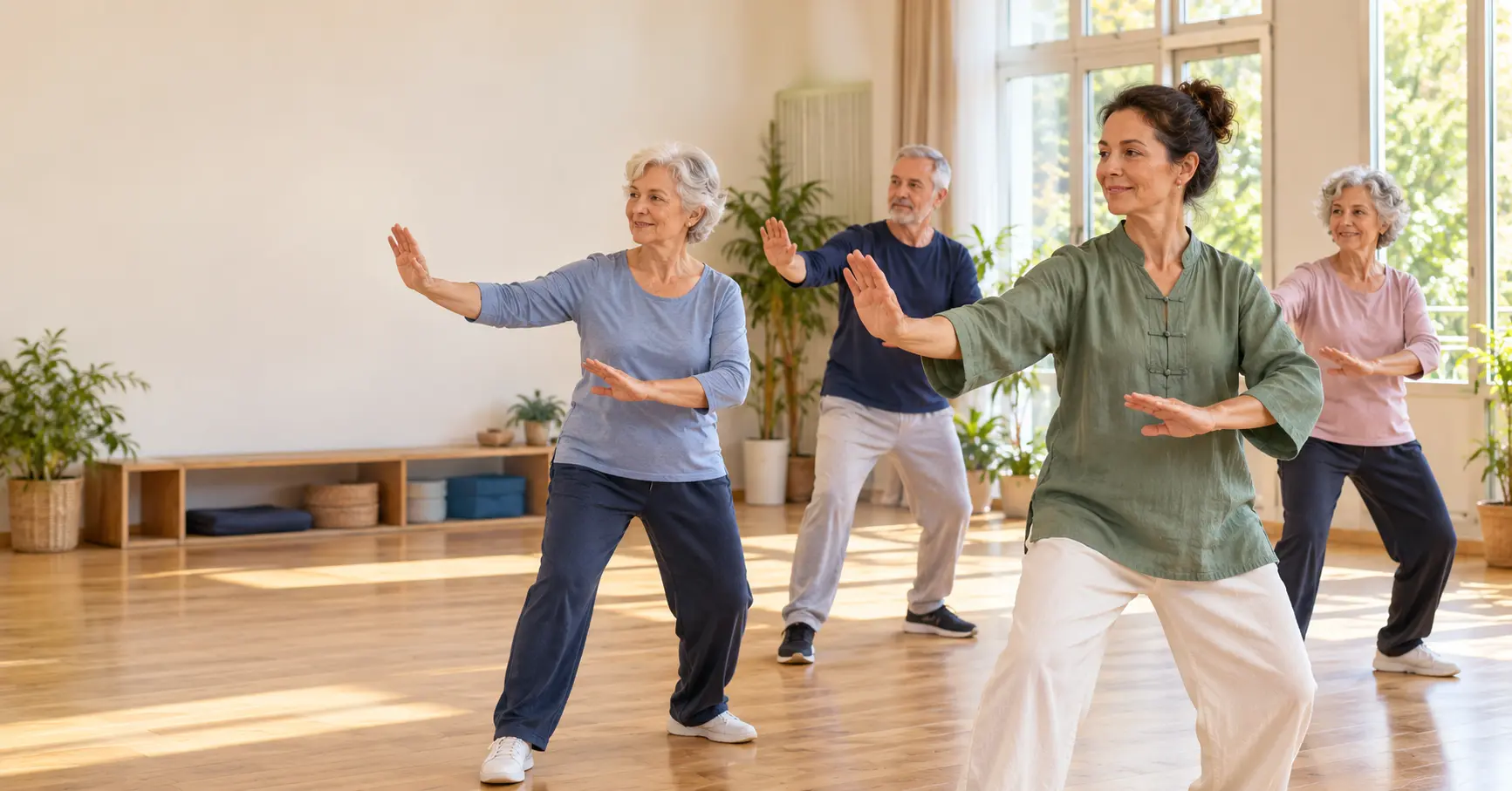 Ginnastica dolce e Tai Chi a Pavia per adulti e senior